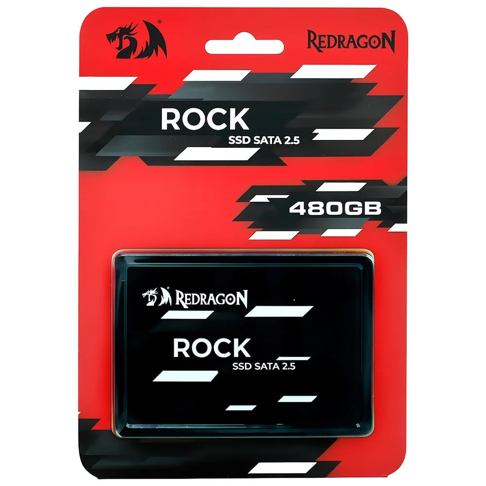 SSD 480GB Redragon Rock Sata 3 2.5" Gd-312 520/470 Mb/s
