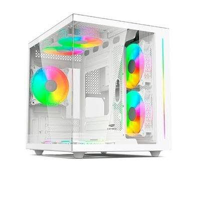 Gabinete Gamer C3Tech Gaming Aquarius MT-G810WH