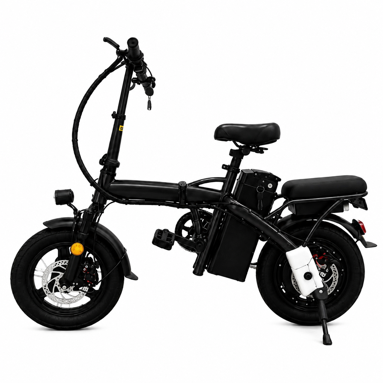 Bicicleta Dobrável Elétrica Nuda 400W 48V – Bateria Removível