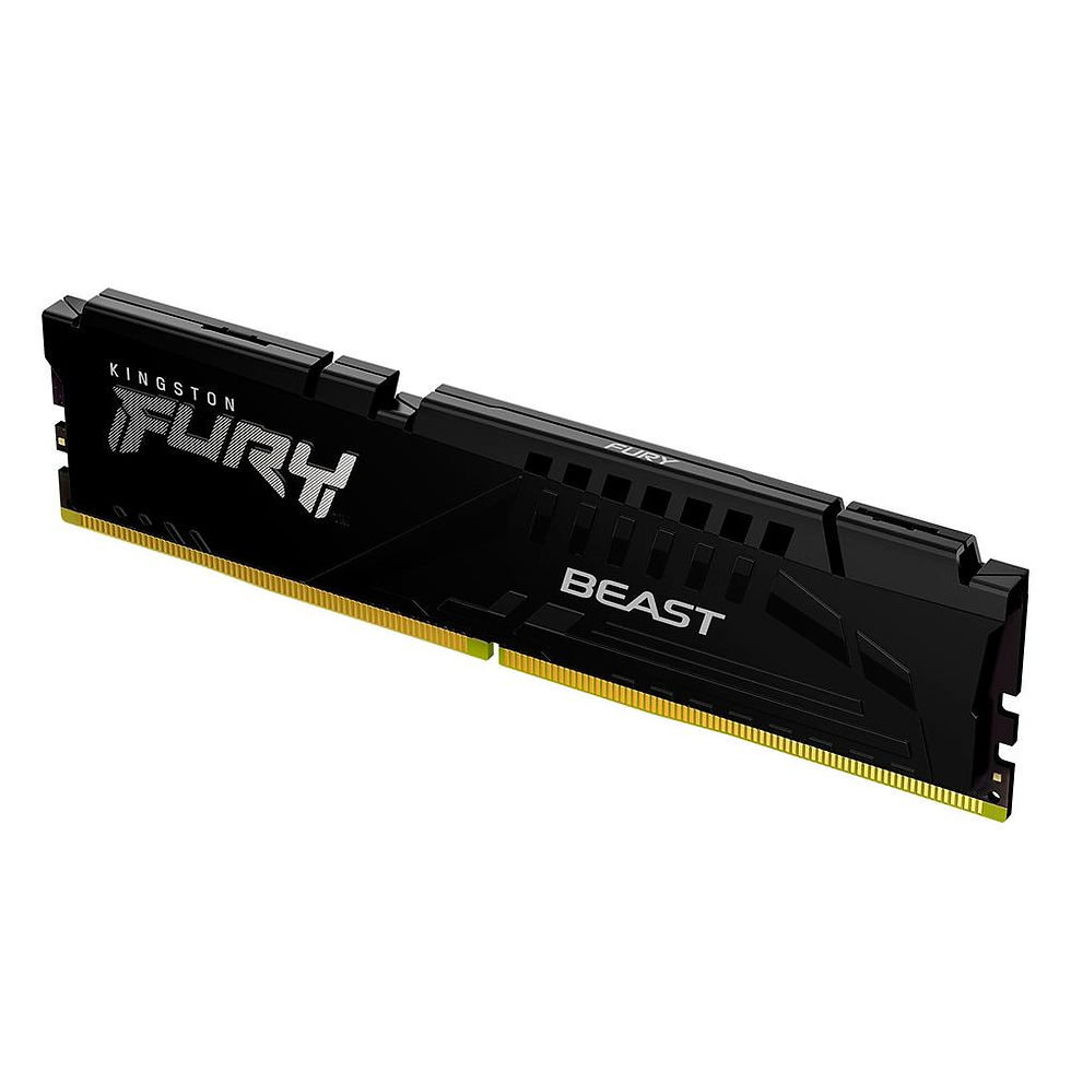 Memória RAM Fury color preto 16GB DDR4 3200Mhz 1 HyperX