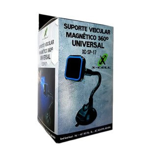 Suporte Veicular De Smartphone Magnético Com Ventosa Xc-sp18