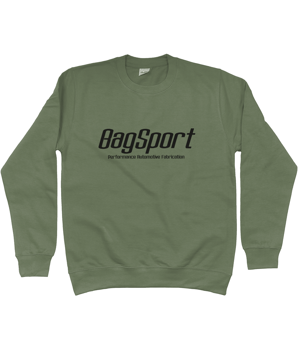 Thumbnail: BagSport Banner (Black) Sweatshirt