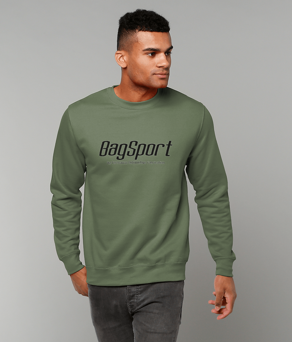 Thumbnail: BagSport Banner (Black) Sweatshirt