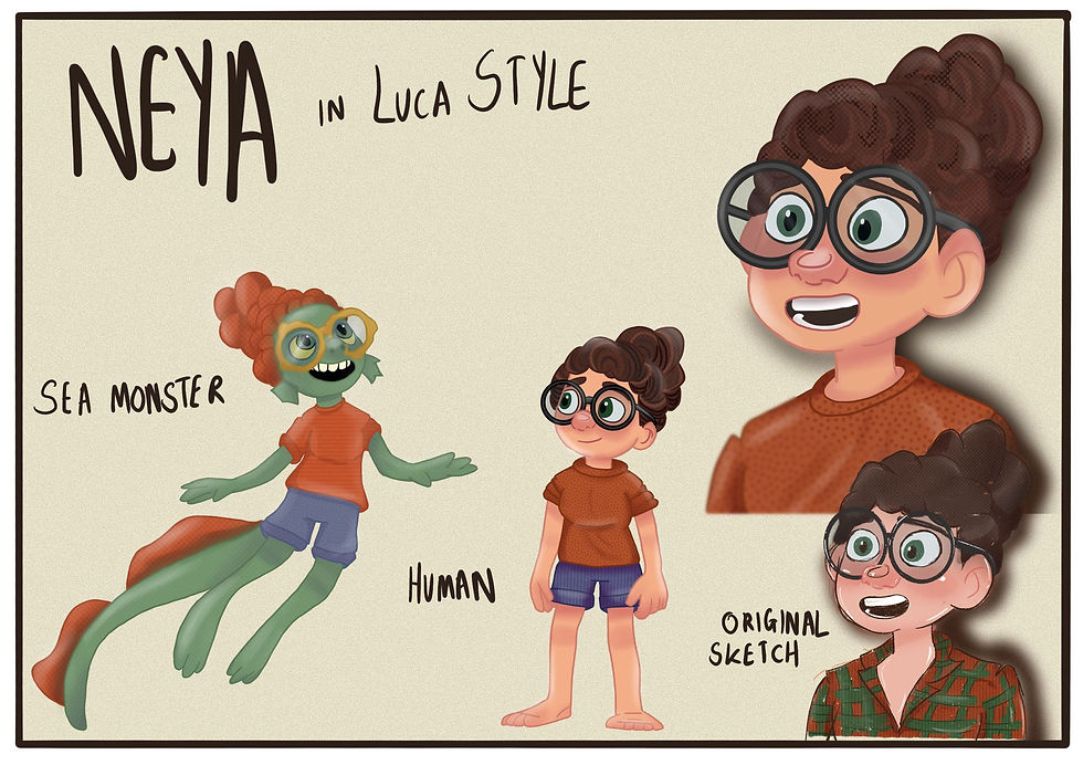 Neya in Luca style