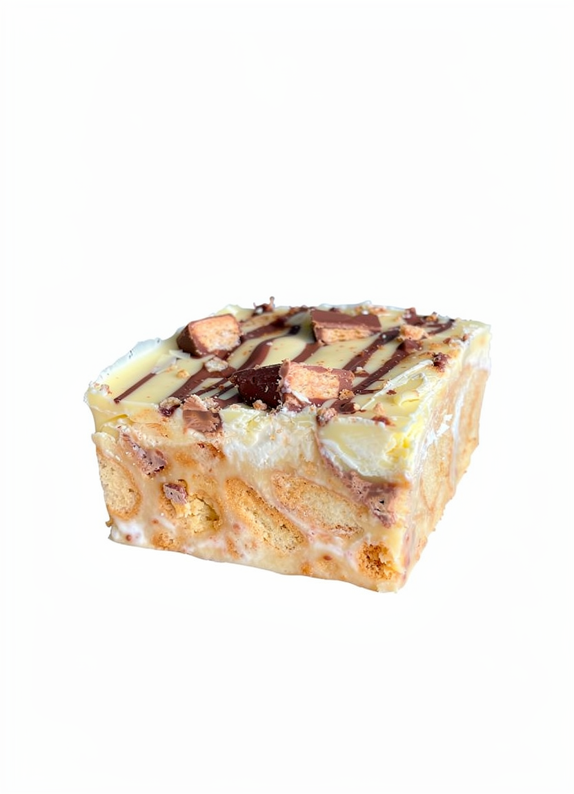 6 White chocolate Rocky Roads