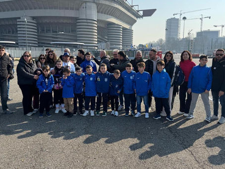 I giovani della Virtus Andria a Milano per Inter-Monza, quante emozioni a San Siro