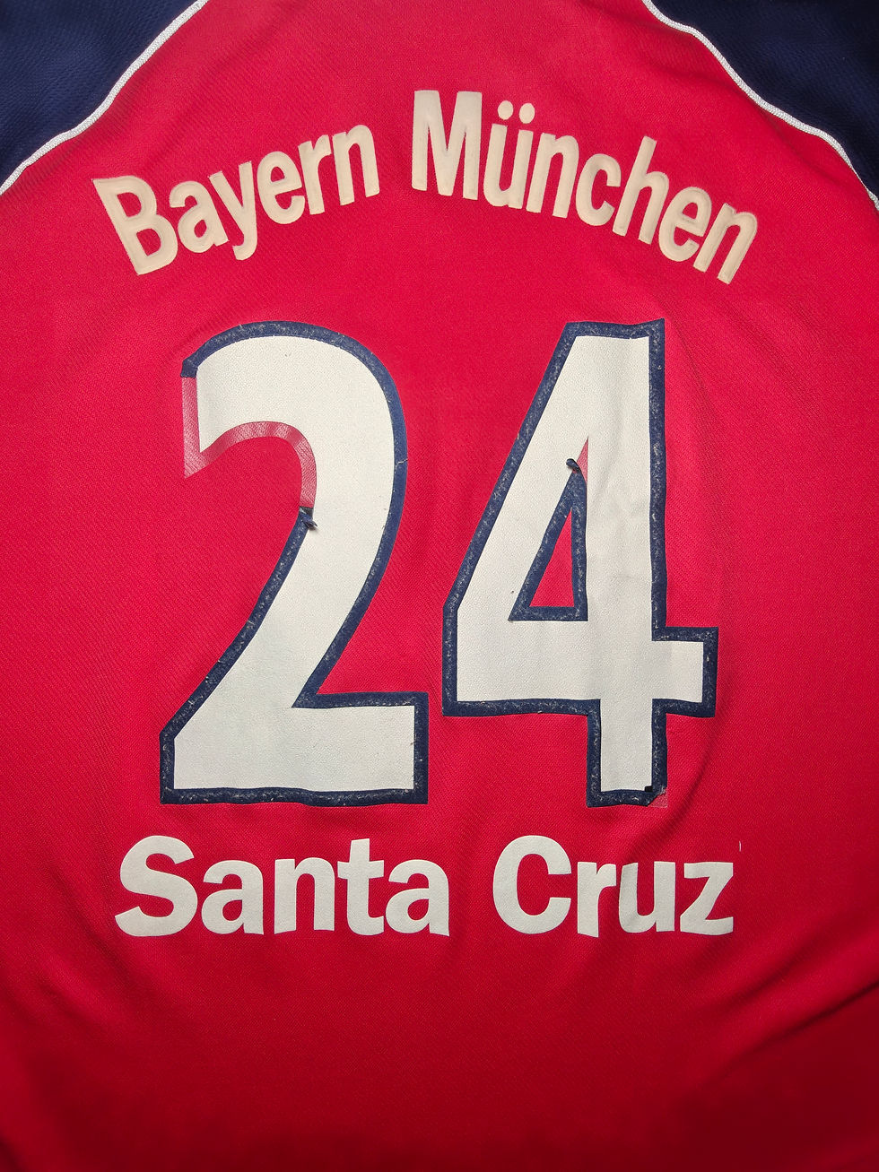 Miniaturbild: 1999-01 FC Bayern München Heimtrikot Santa Cruz L