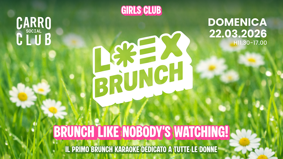 L❋ΞX • BRUNCH & KARAOKE •