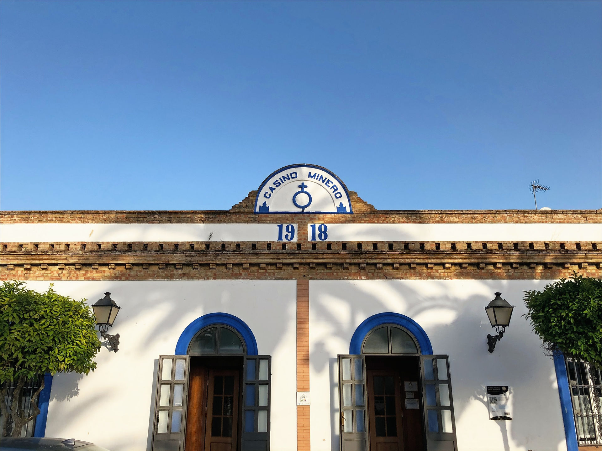 El Casino Minero de Corrales, Huelva 