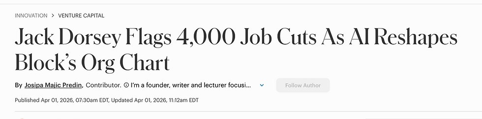 Jack Dorsey Block job cuts