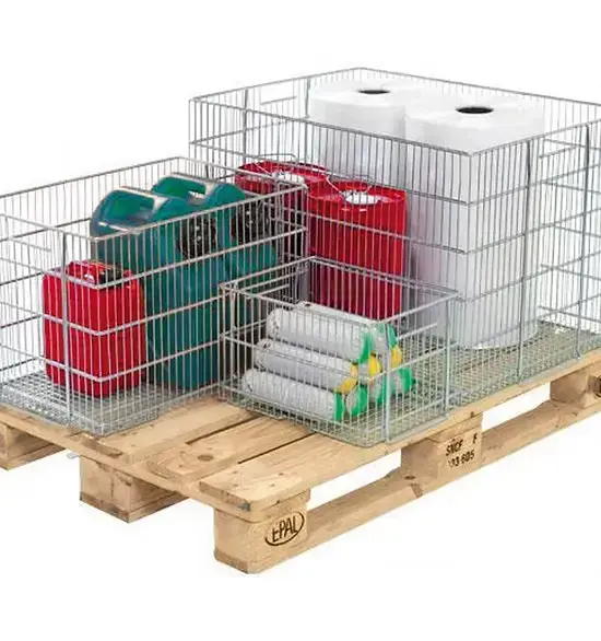 Miniature : Paniers gerbables mis en situation