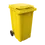 Miniature : bac-roulant-240-litres-jaune-avec-couvercle-et-deux-roues