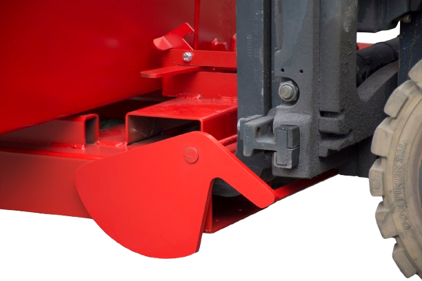 Miniature : Benne basculante type 4A / S4A (600 à 1200 L)