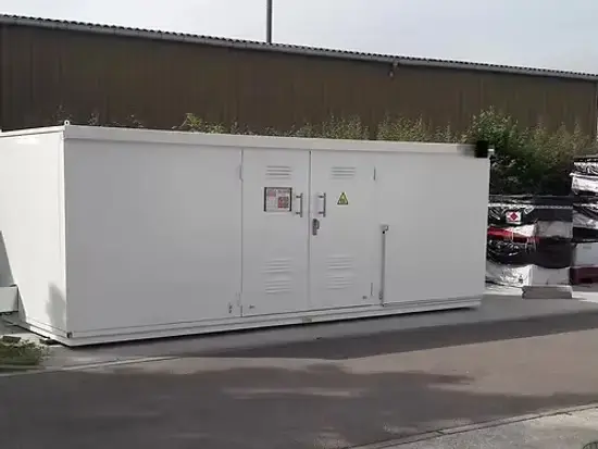 Miniature : conteneur de stockage blanc mis en situation