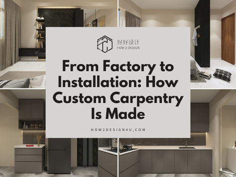 From Factory to Installation: How Custom Carpentry Is Made