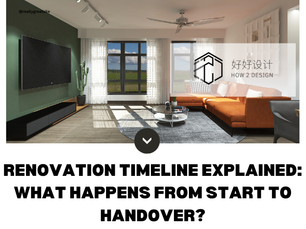 Renovation Timeline Explained: What Happens From Start to Handover?