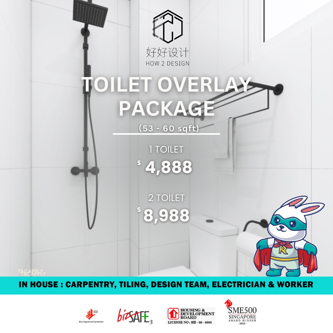 Toilet Overlay Package