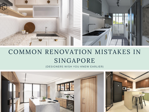 Common Renovation Mistakes in Singapore (Designers Wish You Knew Earlier)