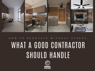 How to Renovate Without Stress: What a Good Contractor Should Handle