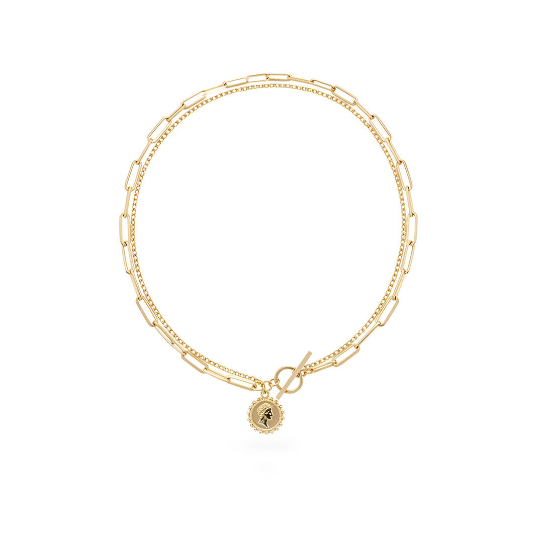 Lumiere Coin Necklace