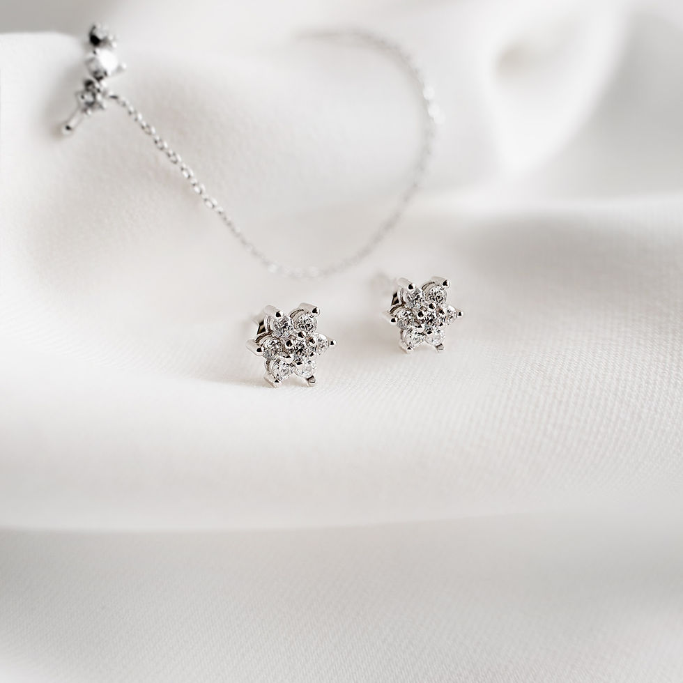 Thumbnail: Silver Snow Studs
