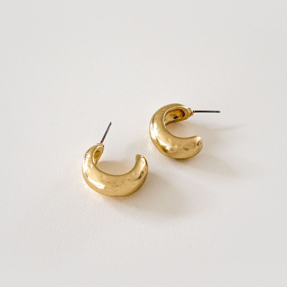Thumbnail: Willow Husk Bold Hoops