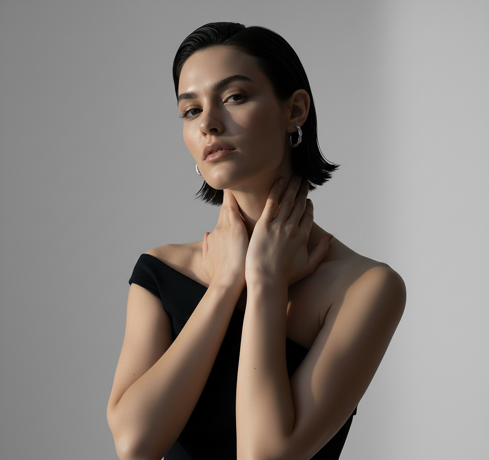 Thumbnail: Gold Curl Hoops_2.7cm