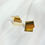 Thumbnail: Folded Gold Plate Stud
