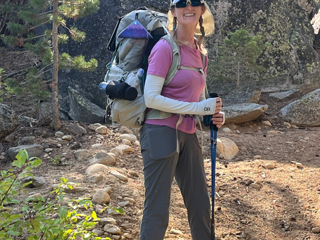 Carrying a fridge on the trail