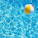 Beach Ball in Pool