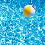 Beach Ball in Pool
