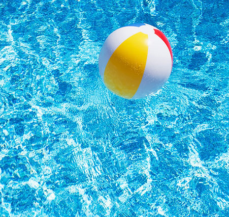 Beach Ball in Pool