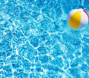 Beach Ball in Pool
