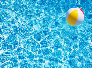 Beach Ball in Pool
