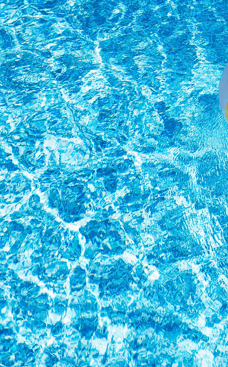 Beach Ball in Pool