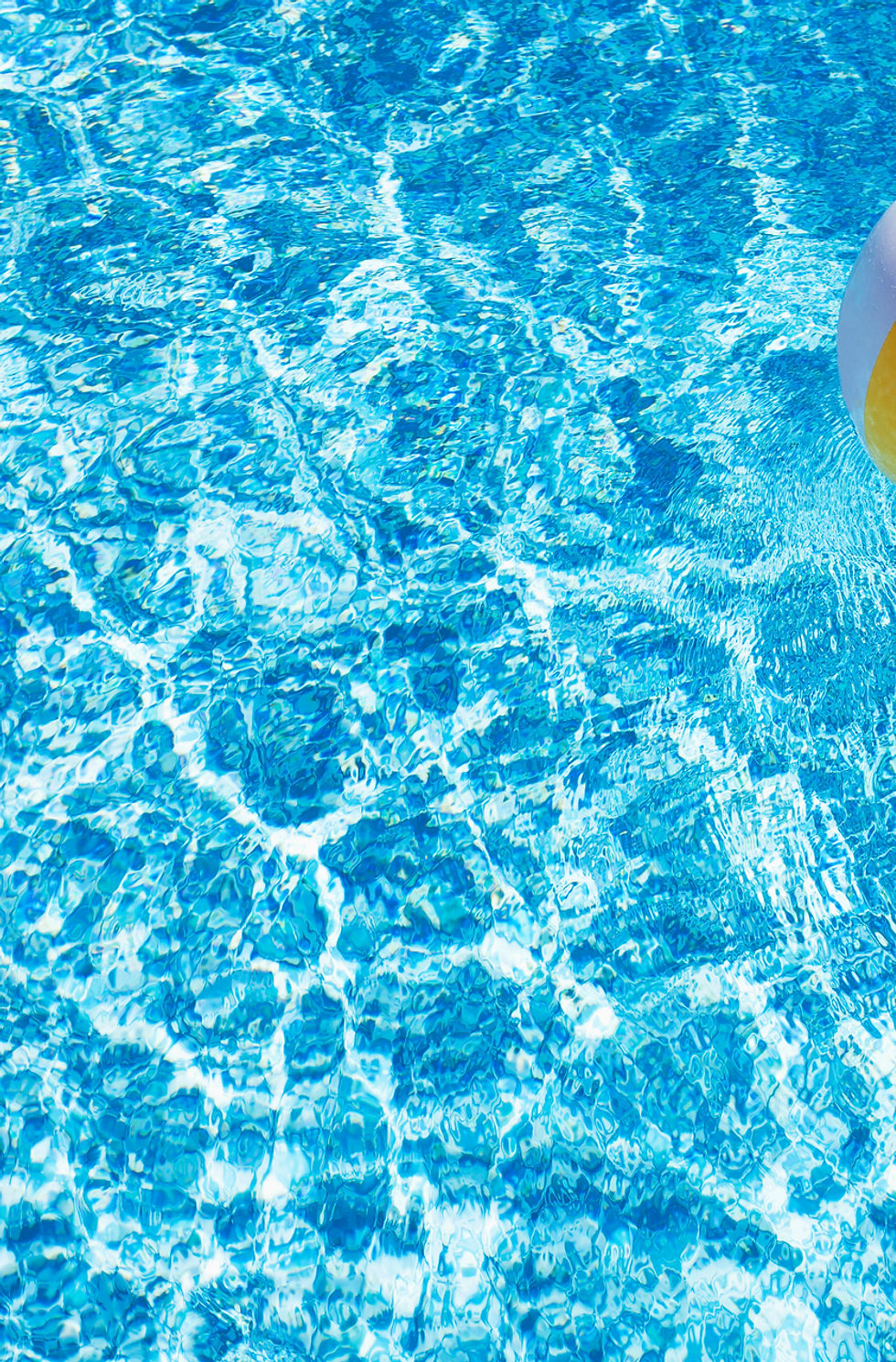 Beach Ball in Pool