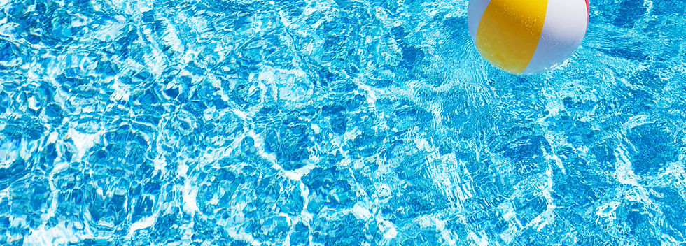 Beach Ball in Pool