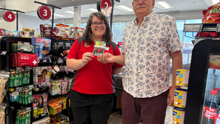 Winner with Westview Co-op Raffle 