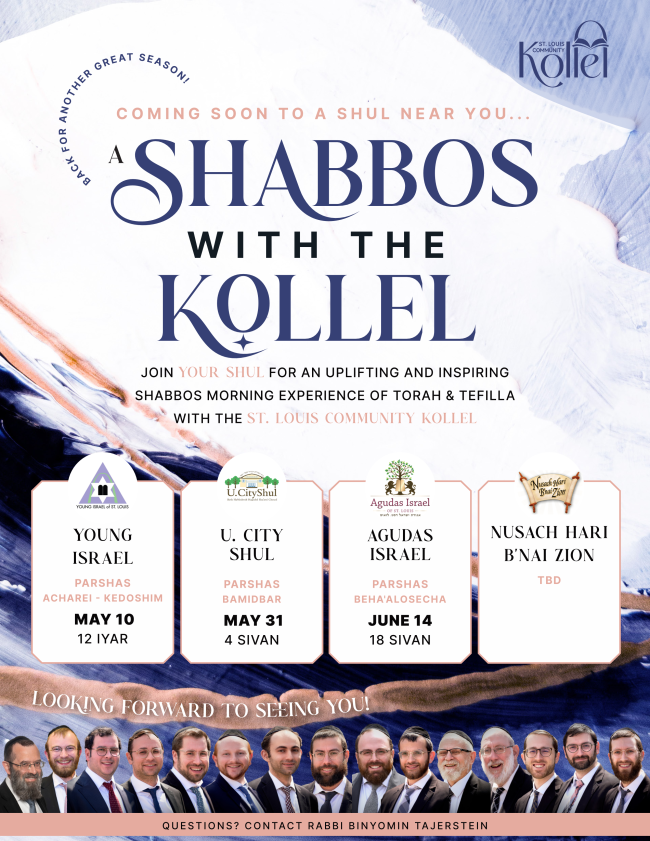 Shabbos with the Kollel