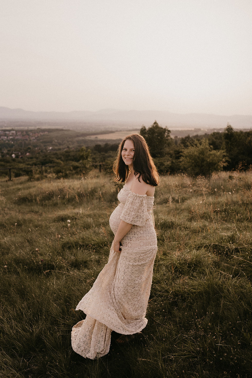 Thumbnail: Mystic Women's Bohemian lace 2 piece set for photoshoot