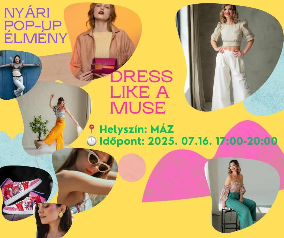 Dress like Muse - pop up élmény