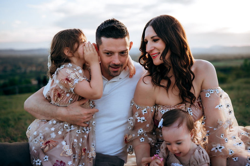 Thumbnail: Floral Tulle  little girl’s dress for photo session and special occasion