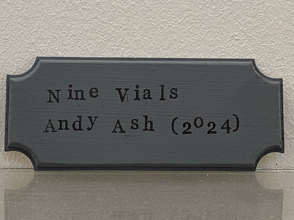 Thumbnail: Nine Vials, sculpture (2024)