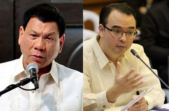 Duterte, Cayetano, babasagin ang sentrong gobyerno