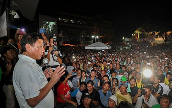 Martsa ng pagsulong, inawat ni Digong