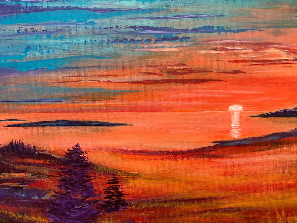 Miniatyrbilde: «Moltemyra», 120*40 cm