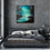 Miniatyrbilde: «Misty moonlight», 90*90 cm