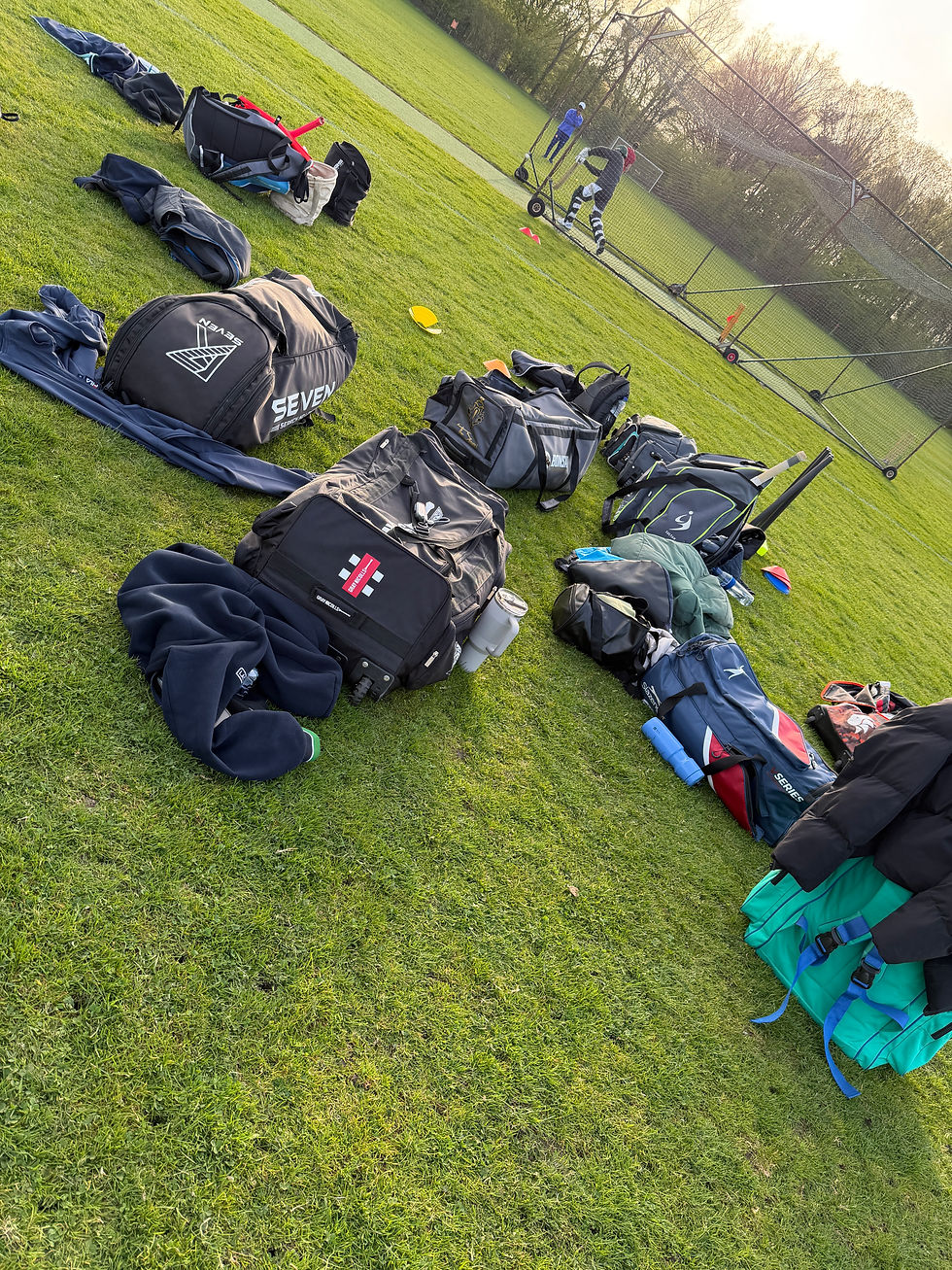 Seniors Outdoor cricket training