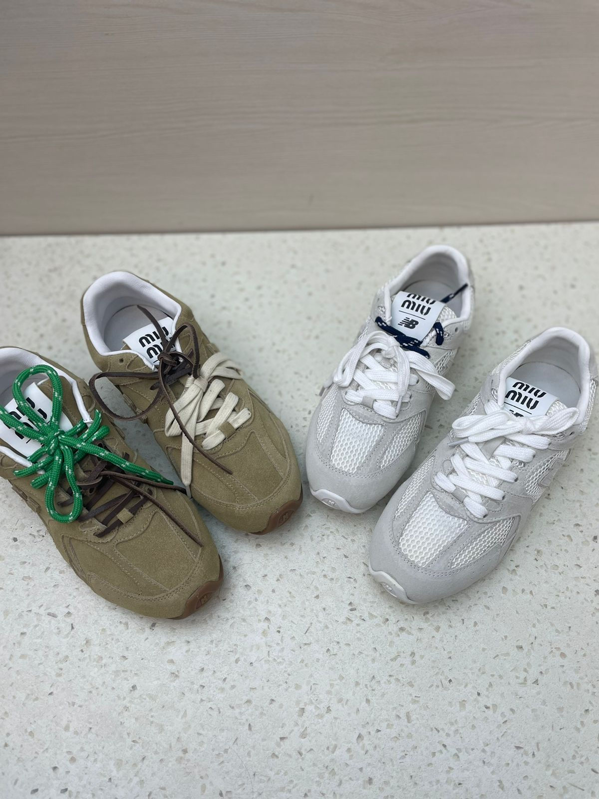 Miu miu Vs NB sneaker