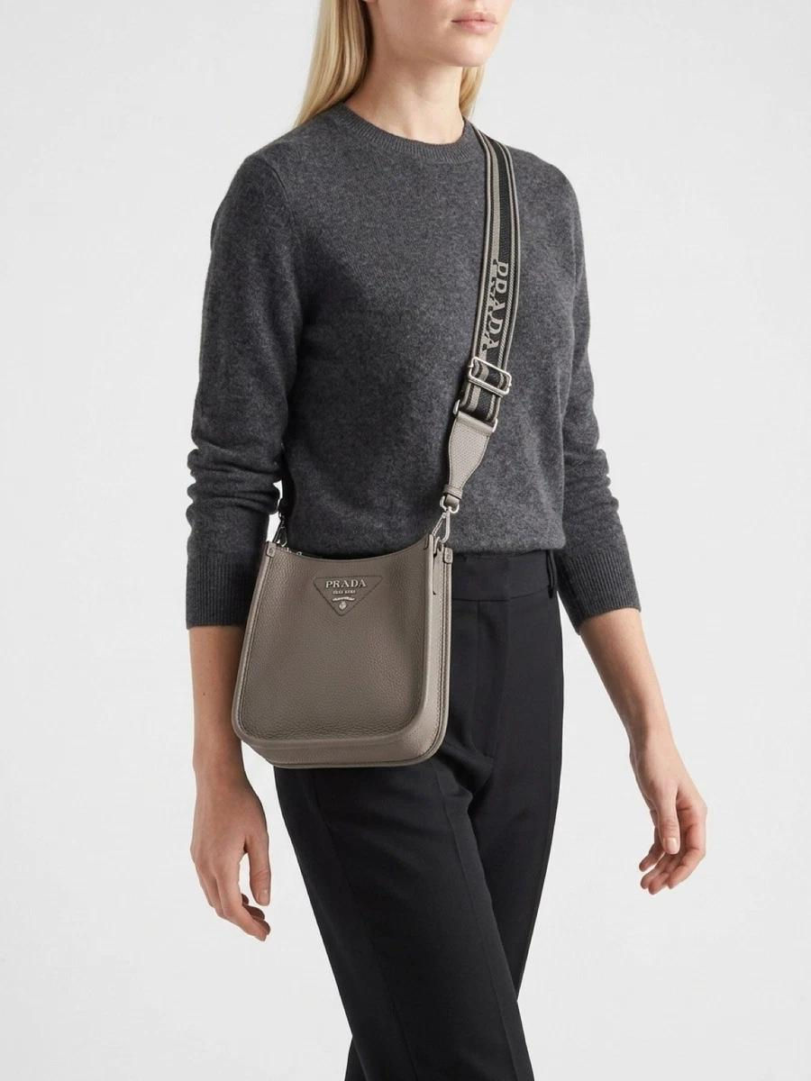 Thumbnail: Prada Hobo Daino Mini Messenger Bag